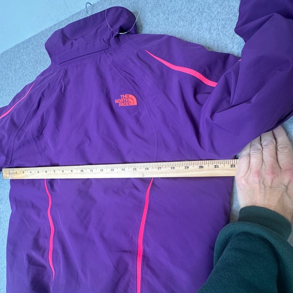 The North Face Insulated Winter Ski Jacket Purple Pink Womens Large - Picture 9 of 13